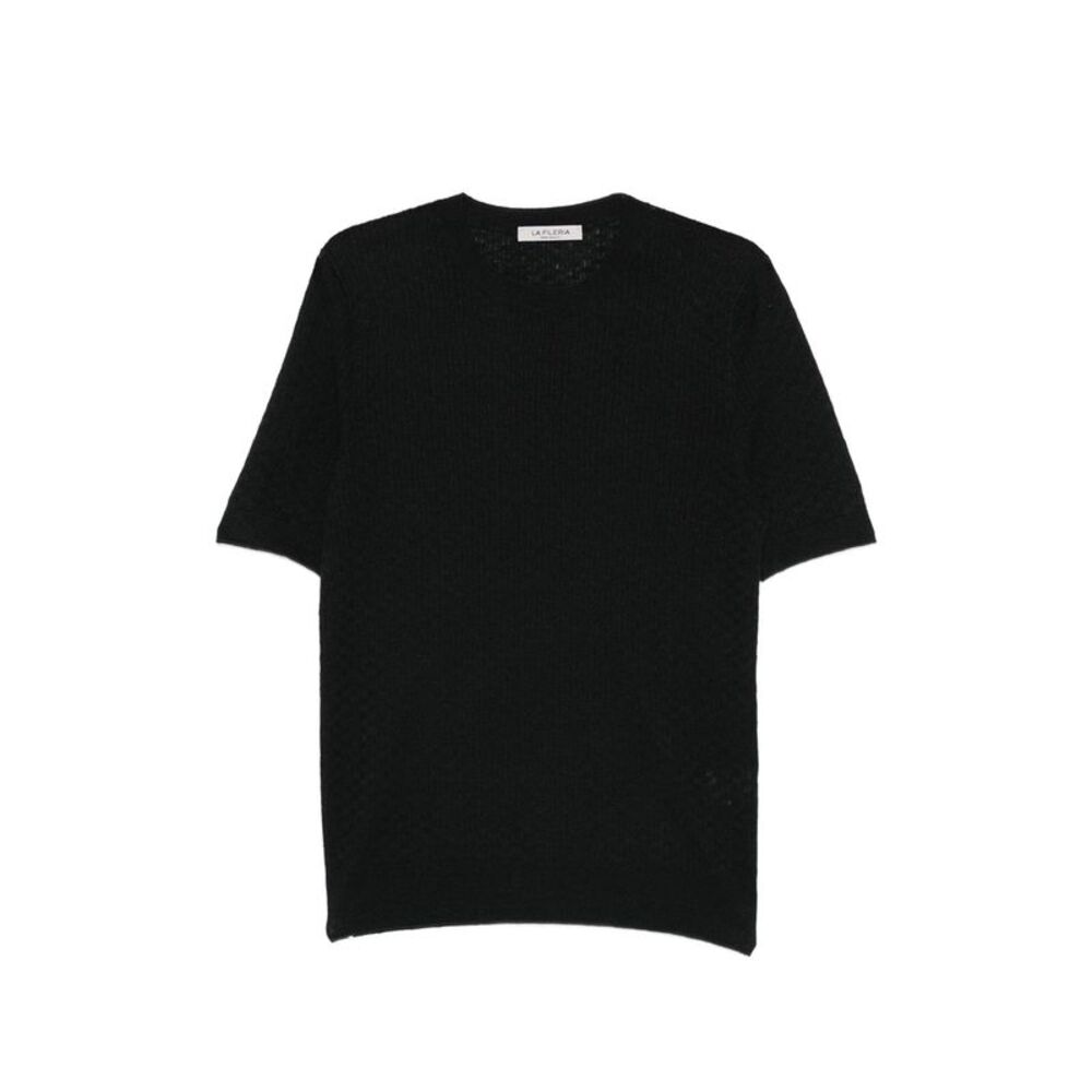 Fileria Black T-Shirts & Vests - T-Shirts Men